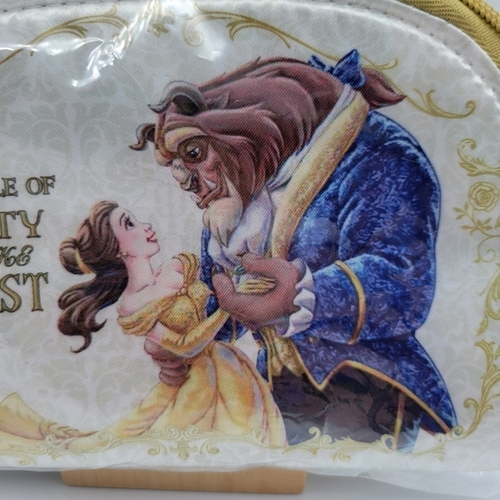 Tokyo Disney Enchanted Tale Beauty and the Beast cosmetic bag pouch - Picture 6 of 11
